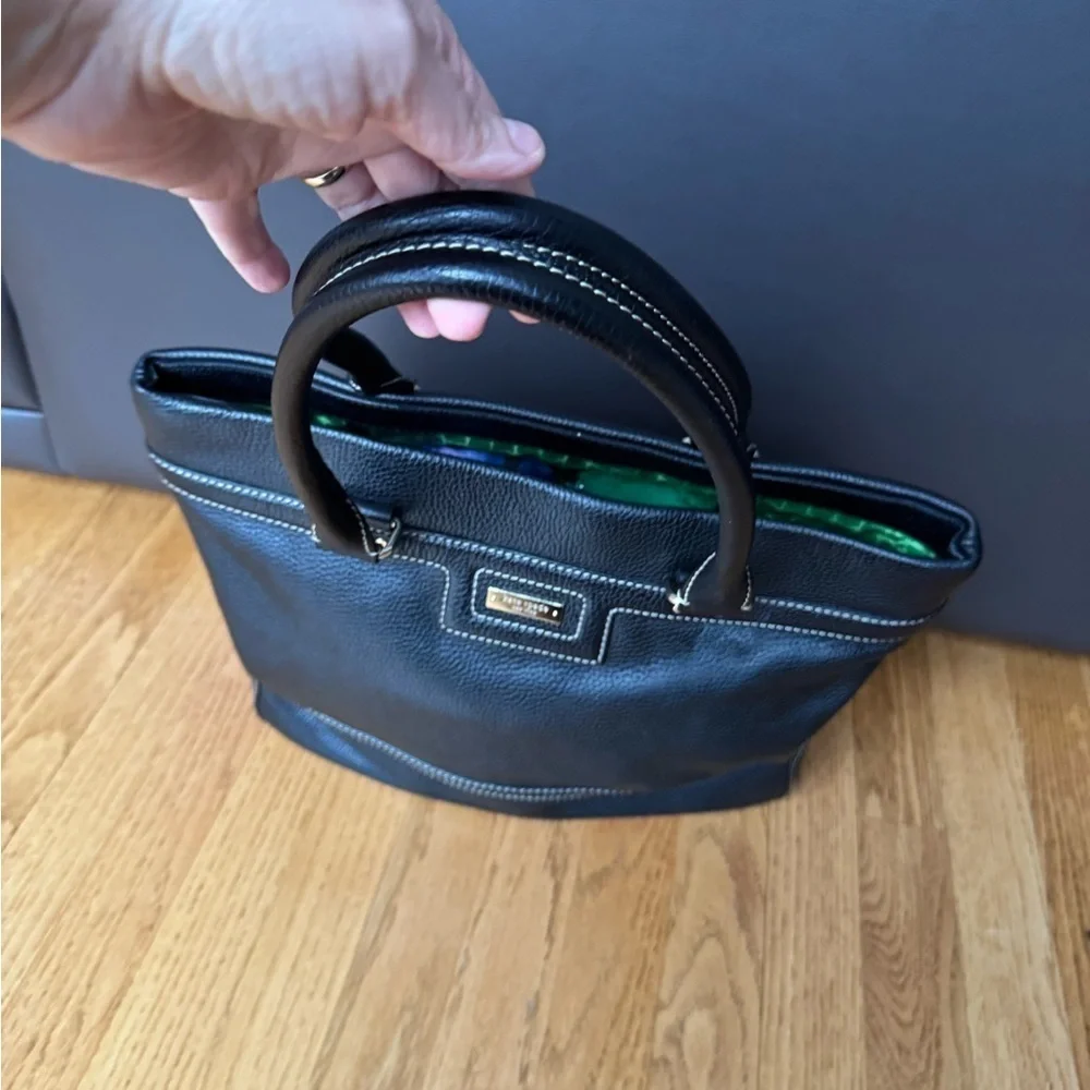 Kate Spade Black Leather Tote